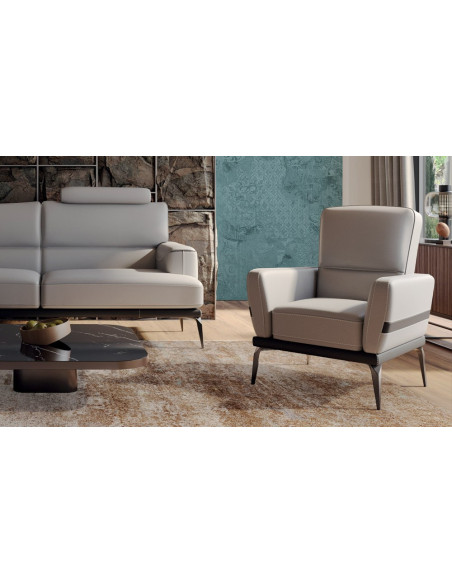 WINDSOR - Fauteuil dossier haut  