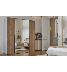 TOSCANE - Armoire 4 portes  