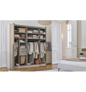 TOSCANE - Armoire 4 portes   2