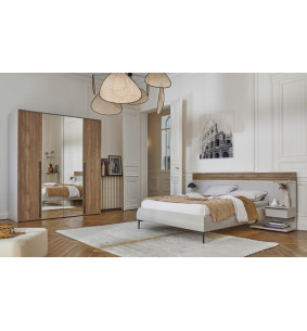 TOSCANE - Paire de chevet attenant  