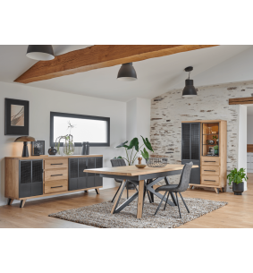 LERY - Enfilade 4 portes 1 tiroir 