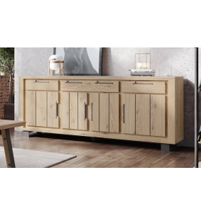 TOSCANA - Buffet 4 portes 3 tiroirs  