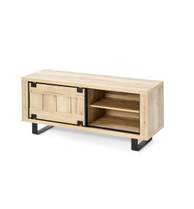 DOCKER - Meuble TV 1 porte, 1 niche  