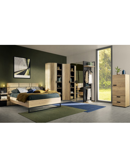 EIFFEL - Armoire dressing d'angle  