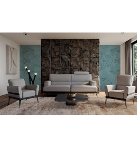 WINDSOR - Fauteuil dossier bas   2